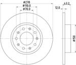 HELLA Disc frana HELLA 8DD 355 116-671