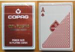 Copag COPAG plasztik póker kártya, 2 normál index, 1 csomag - Piros