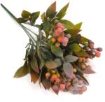  Bogyós csokor rózsaszín