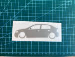  Astra autó matrica autó matrica (ezüst 14cm)