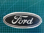matrica. shop FORD logo autó matrica (fekete, 20cm)