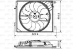 VALEO 696882 Ventilator, radiator