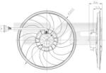 TYC 837-0037 Ventilator, radiator