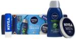 Nivea Комплект душ гел+крем+балсам за устни (3253)