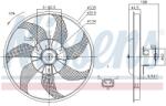 NISSENS 85781 Ventilator, radiator