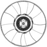 MAHLE CFF493000P Ventilator, radiator
