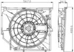 TYC 803-0005 Ventilator, radiator