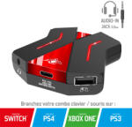 Spirit Of Gamer Egér/Billentyűzet adapter konzolokhoz - SOG-CONV2 (Audio, 3x USB-A, 2x USB-C, Nintendo/PS4/PS3/Xbox One) (SOG-CONV2) - bbmarket