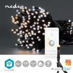 Nedis SmartLife Dekoratív LED | Húr | Wi-Fi | Meleg és lehűlni fehér | 200 LED's | 20.0 m | Android / IOS (WIFILX02W200)