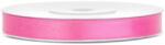 PartyDeco Dekor szaténszalag pink 6 mm/25 m TS6-081