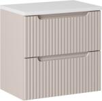 Comad Set dulap Comad Nova Cashmere NOVA CASHMERE 82-60-2S, blat Comad Nova White NOVA WHITE 89-60 (SETNOCBWHITE60CMS)