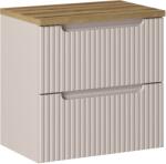 Comad Set dulap Comad Nova Cashmere NOVA CASHMERE 82-60-2S, blat Comad Nova Oak NOVA OAK A 89-60 (SETNOCBOAK60CMS)