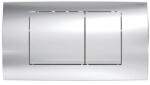Geberit Twinline buton de spălare pentru WC crom lucios-crom mat 115.899. KH. 1 (115899KH1)