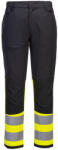 Portwest CD888 WX2 Eco Hi-Vis 1. osztályú Eco Hi-Vis szerviznadrág Sárga/Fekete - 33 (PW-CD888YBR33) - megatool
