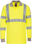 Portwest FR77 Lángálló, antisztatikus, láthatósági, hosszú ujjú pólóing Sárga - XXL (PW-FR77YERXXL) - megatool