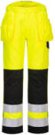 Portwest PW242 Pw2 Hi-Vis Holster Nadrág Sárga/Fekete - 44 (PW-PW242YBR44) - megatool