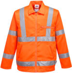 Portwest RT40 Hi-Vis polipamut bomber dzseki Narancs - S (PW-RT40ORRS) - megatool