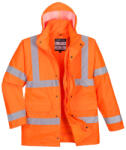 Portwest S468 Hi-Vis 4 az 1-ben Traffic kabát Narancs - 3XL (PW-S468ORRXXXL) - megatool