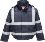 Portwest S783 Bizflame Rain FR Multi Protection bomber kabát Navy - 5XL (PW-S783NAR5XL) - megatool