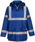 Portwest S785 Bizflame Rain antisztatikus lángálló esőkabát Royal kék - M (PW-S785RBRM) - megatool
