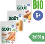 Good Gout BIO Michelin séf tasakos bébiétel (3×190 g) (BABY167061mix3)