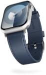 Epico Watch Strap Leather for Apple Watch SE/Series 1-9 (38/40/41mm)/10 (42mm) - kék