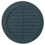 STYRON Awenta T30GR kerek fali rács, rovarhálóval, szürke színben NA100 (szellőzőrács) (T30GR)