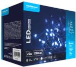 Modee Karácsonyi LED Füzér - Plastic, Adapteres, 200LED/20m/10cm, Hideg