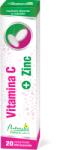 NATURALIS Vitamina C + Zinc, 20 comprimate efervescente, Naturalis