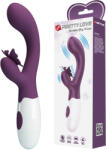 Pretty Love Butterfly Kiss Rabbit Vibrator Purple Vibrator