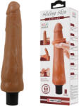 Pretty Love Waldorf Sliding Skin Vibrator 25cm Brown Vibrator