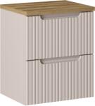 Comad Készlet szekrény Comad Nova Cashmere NOVACASHMERE 82-50-2S, pult Comad Nova Oak NOVA OAK A 89-50 (SETNOCBOAK50CMS)