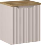 Comad Készlet szekrény Comad Nova Cashmere NOVA CASHMERE 82-50-2D, pult Comad Nova Oak NOVA OAK A 89-50 (SETNOCBOAK50CMD)