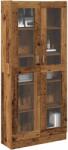 vidaXL antik fa színű szerelt fa magasszekrény 82, 5 x 30, 5 x 185 cm (3318720)