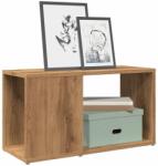 vidaXL kézműves tölgy színű szerelt fa TV-szekrény 60 x 24 x 32 cm (856727)