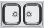 Franke Spark acél mosogató 80x50 cm acél 101.0712. 234 (1010712234)