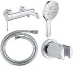 GROHE Készlet kád és zuhany csaptelep Grohe Essence 33624001, zuhanyfej Grohe Rainshower 26574000, 27074000, 22112000