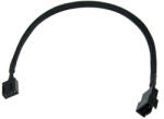  Phobya 4Pin PWM hosszabbító - fekete 30cm /81086/