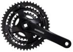 Shimano Tourney FC-TY501 négyszögtengelyes MTB hajtómű 24-34-42T, 170 mm, alumínium, fekete, OEM kiszerelés