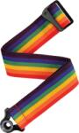 D'Addario PWSAL411 Auto Lock Rainbow Polypro gitárheveder