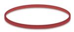WIMEX Bandă elastică, roșu slab, 1mm, Ø6cm [1 kg]