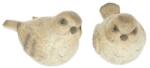  Dekorációs madár, glitteres poly 11x6x6cm barna 2 féle 1db, szín nem választható (C06-233253-5)