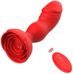 MyPlayToys Rosy Juliet - vibráló dugó, érzéki élmény pirosban