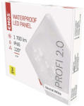 EMOS LED panel VIXXO beépíthető 19W 1700lm IP65 természetes fehér (ZV2152) - akkuforras