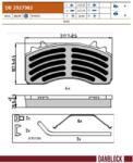 DANBLOCK set placute frana, frana disc DANBLOCK DB 2927982 (DB 2927982)