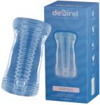 Desirel Vertigo - maszturbátor bordázott belsővel (átlátszó) - shop