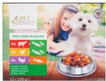 Tesco Pet Specialist teljes értékű állateledel felnőtt kutyák számára falatok szószban 12 x 100 g
