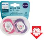 Philips Avent Ultra Air Animals játszócumi 6-18 hónap 2 db - bevasarlas