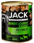 Jack Premium teljes értékű eledel felnőtt kutyák minden fajtája számára nyúlhússal és répával 800 g