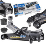 GEKO Mobil hidraulikus emelő 2, 5t, alacsony profil, 80 - 360 mm